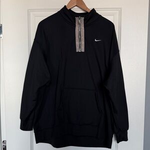 Nike Black Half-Zip Hoodie